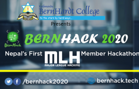 BernHack 2020 organized by students of Kathmandu Bernhardt College