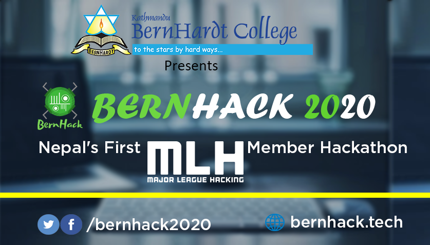 BernHack 2020 organized by students of Kathmandu Bernhardt College
